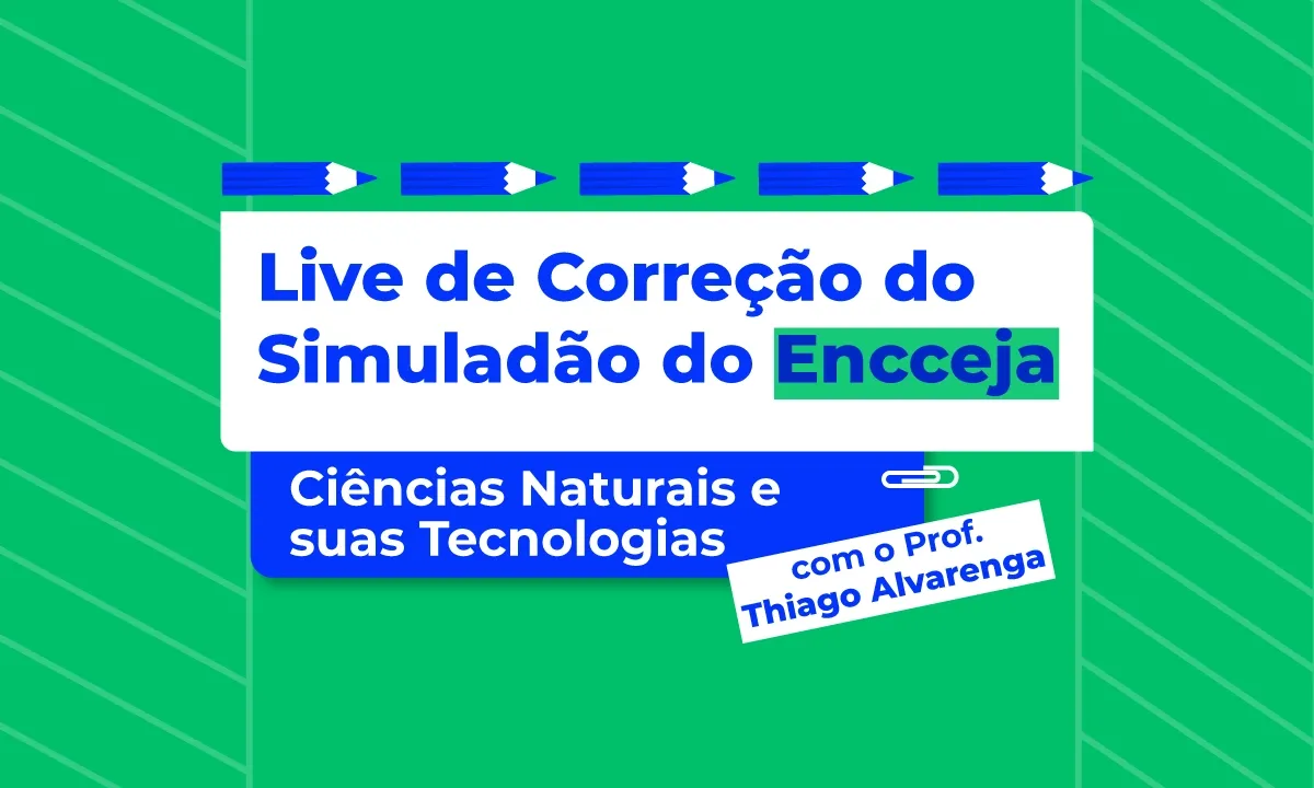 Live 1: Ciências Naturais e suas Tecnologias
