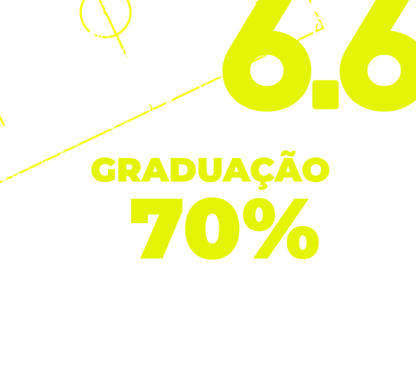 6.6: Garanta até 70% de bolsa na sua graduação