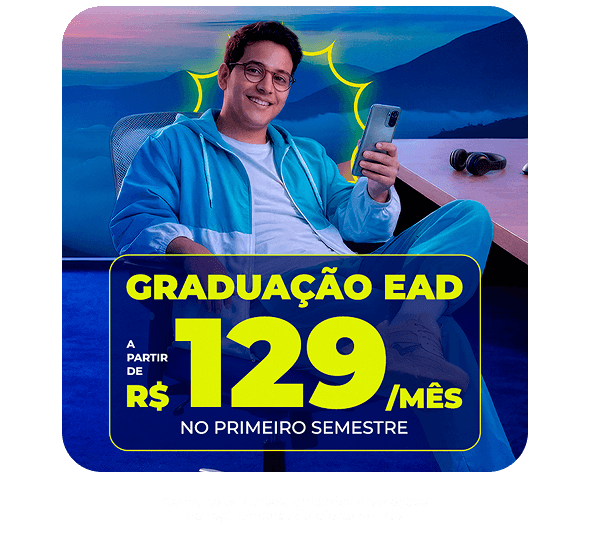 Graduação EAD a partir de R$129 no 1º semestre