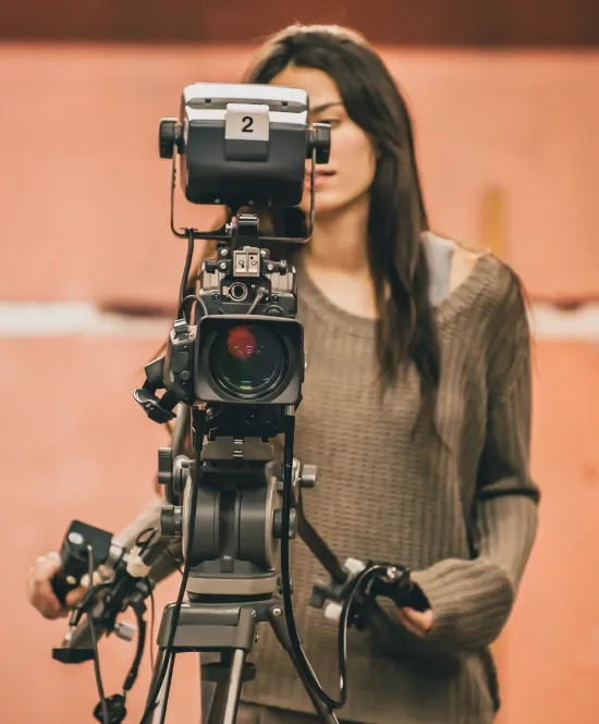 mulher camera woman