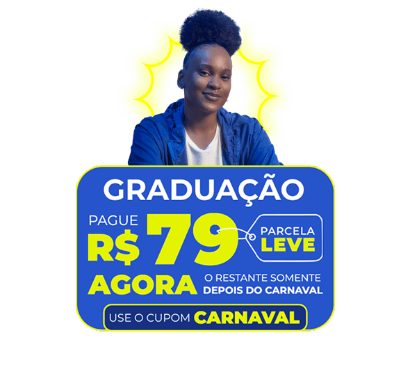 Inicie sua graduação por apenas R$79