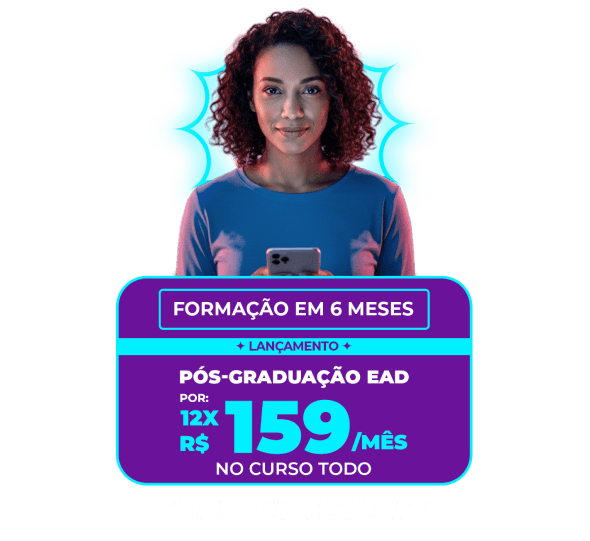 Pós-Graduação EAD com Formação em 6 Meses