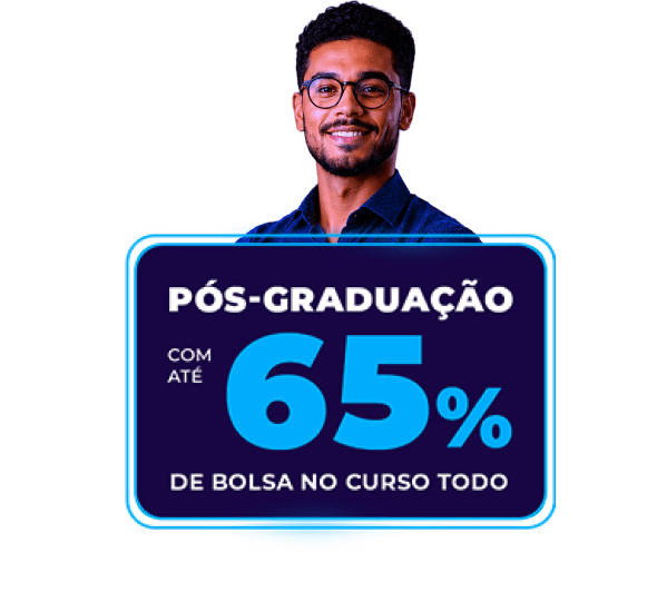 Ex-aluno Estácio: faça sua Pós com até 65% de bolsa
