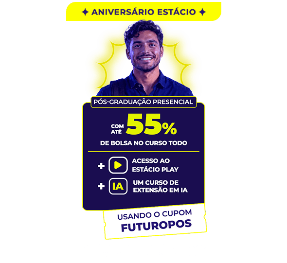 Até 55% OFF no curso todo + um curso de extensão em IA