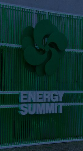 logo de entrada do evento energy summit
