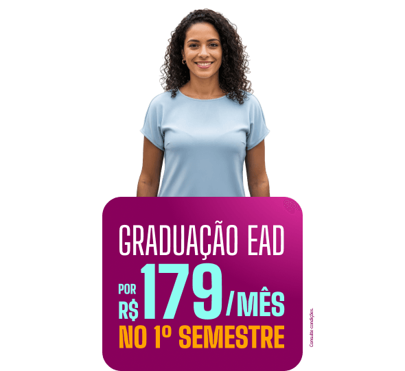 Graduação EAD no Rio por R$179/mês no 1º semestre