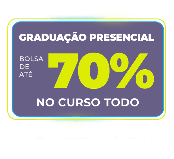 Comece sua graduação presencial
