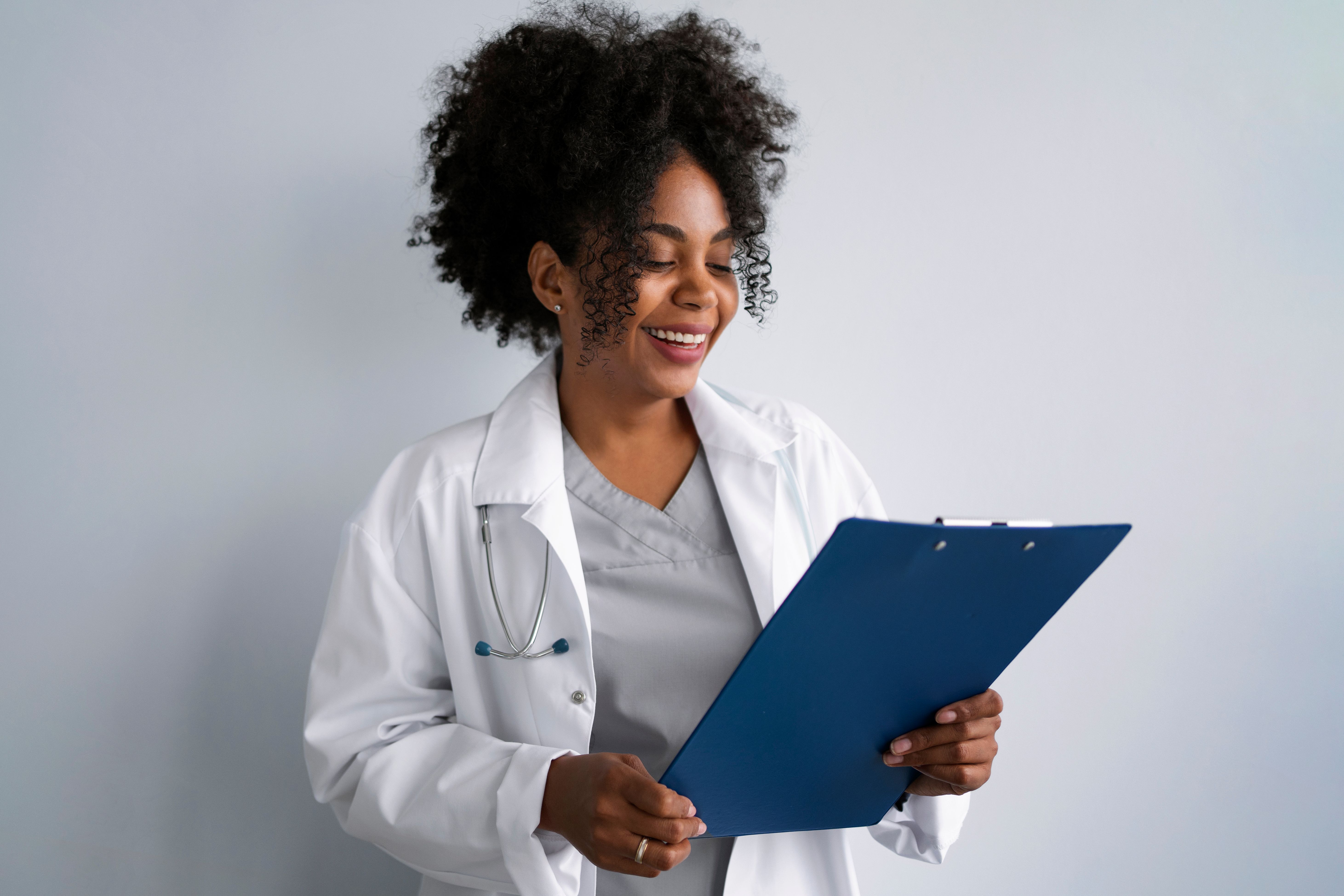 Estudante de medicina negra