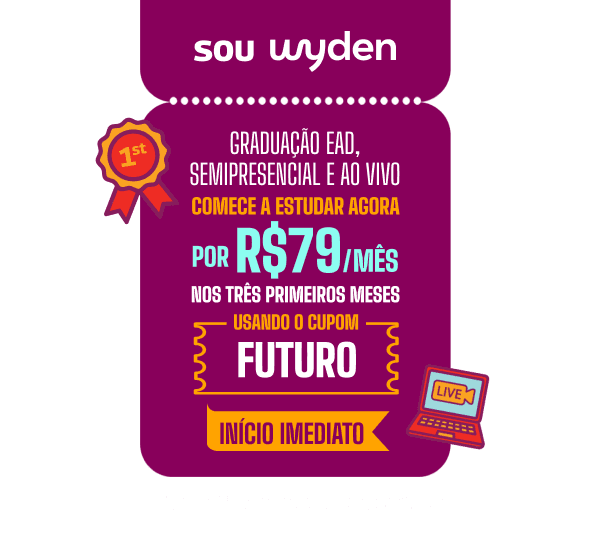 Garanta sua vaga e viva um ensino de primeira classe. 